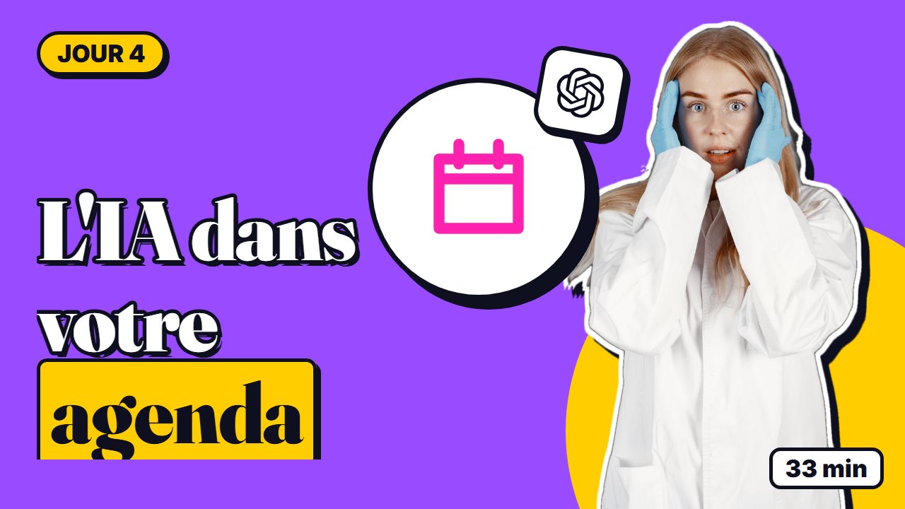 L’IA dans votre agenda